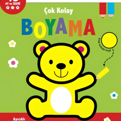 Çok Kolay Boyama Ayıcıklı Resim Kitabım