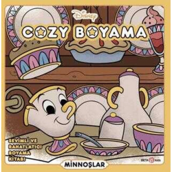 Cozy Sevimli ve Rahatlatıcı Boyama Kitabı Minnoşlar