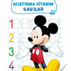 Disney Eğitsel Çıkartmalı Mickey Alıştırma Kitabım