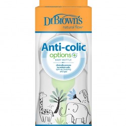 Geniş Ağız PP Antikolik Options Biberon  150ml Erkek