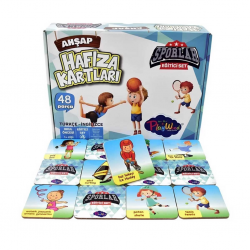 Eğitici Ahşap Hafıza Kartları Sporlar Eğitici Ahşap Hafıza Kartları Sporlar