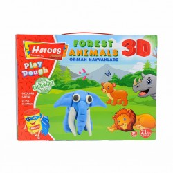 ERN-571 Heroes 3D Orman Hayvanları Seti - Eren Eğitici Oyuncak ERN-571 Heroes 3D Orman Hayvanları Seti - Eren Eğitici Oyuncak