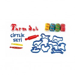 ERN-588 Heroes Orta Kutulu Çiftlik Oyun Hamuru Seti  - Eren Oyuncak