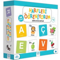 Games Harfleri Öğreniyorum Eğitici Oyun Kartları 29 Kart 5042