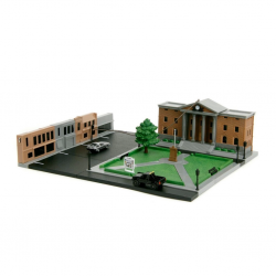 Geleceğe Dönüş Saat Kulesi Nano Sahnesi Diorama Modellemesi Geleceğe Dönüş Saat Kulesi Nano Sahnesi Diorama Modellemesi