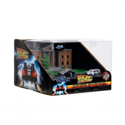 Geleceğe Dönüş Saat Kulesi Nano Sahnesi Diorama Modellemesi Geleceğe Dönüş Saat Kulesi Nano Sahnesi Diorama Modellemesi