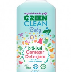 Green Clean Baby Bitkisel Çamaşır Deterjanı 1000 ml (20 Yıkama)