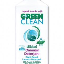 Green Clean Bitkisel Çamaşır Deterjanı 1000 ml (20 Yıkama)