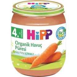 p Organik Havuç Püresi 125 Gr