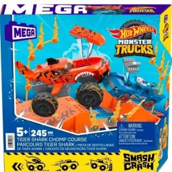 HKF88 MEGA™ ® Smash n Crash Tiger Shark Çarpışma Seti 245 parça +5 yaş