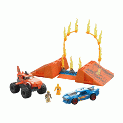 HKF88 MEGA™ ® Smash n Crash Tiger Shark Çarpışma Seti 245 parça +5 yaş