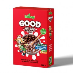 Keçi Sütlü Çikolata ve Vitamin Tahıllı Glutensiz Gevrek 400 Gr