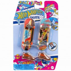 HXL17  Skate Retro Temalı İkili Parmak Kaykay ve Ayakkabı Paketi