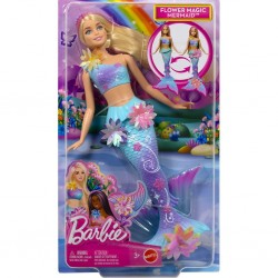JDM72  Büyülü Çiçekler Deniz Kızı - Flower Magic Mermaid