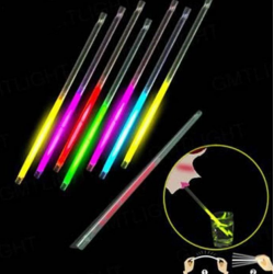 Karanlıkta Parlayan Glow  Fosforlu Pipet 3 Renk 3 Adet