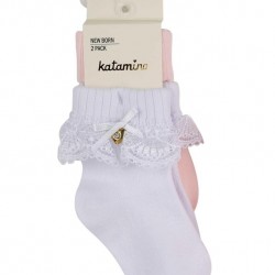 Katamino Amy 2'li Aks. Bebek Soket K44024 Asorti