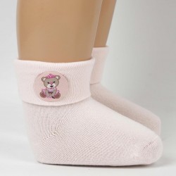Katamino Bukre Aks Kız Bebek Soket Çorap K46292 (ADET FİYATIDIR)