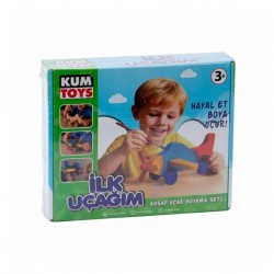 KM5869 KUMTOYS İLK UÇAĞIM AHŞAP BOYAMA SETİ KM5869 KUMTOYS İLK UÇAĞIM AHŞAP BOYAMA SETİ