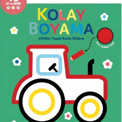 Kolay Boyama Çiflikte Yaşam Resim Kitabım