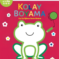 Kolay Boyama Zıp Zıp Eğlence Resim Kitabım