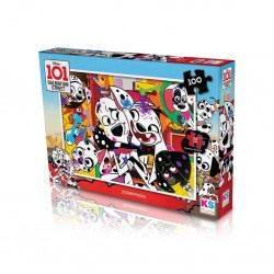 NessiWorld Dalmatian 100 Parça Puzzle NessiWorld Dalmatian 100 Parça Puzzle