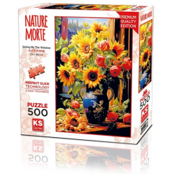 NessiWorld Spring by the Window Puzzle 500 Parça