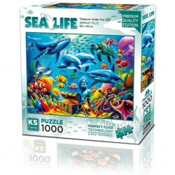 NessiWorld Treasure Under the Sea Puzzle 1000 Parça