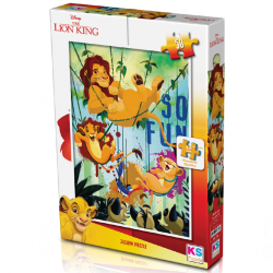 NessiWorld Lion King 50 Parça Puzzle NessiWorld Lion King 50 Parça Puzzle