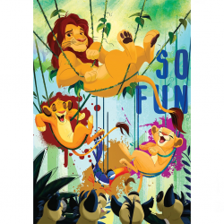 NessiWorld Lion King 50 Parça Puzzle NessiWorld Lion King 50 Parça Puzzle