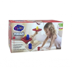 Kutuda Oyuncak Ahşap Terazi Kutuda Oyuncak Ahşap Terazi