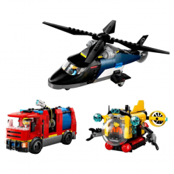 City Helikopter, İtfaiye Kamyonu ve Denizaltı Karışımı 60462
