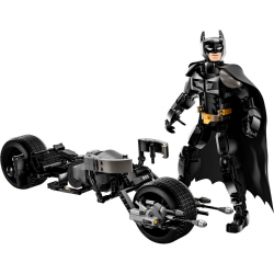 DC Batman: Batman Yapım Figürü ve Bat-Pod Motosiklet 76273