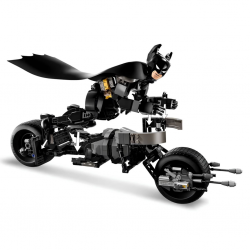 DC Batman: Batman Yapım Figürü ve Bat-Pod Motosiklet 76273
