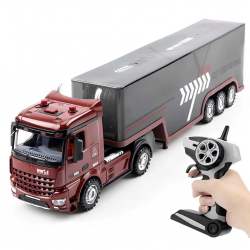 Long Vehicle Kumandalı Işıklı Dorseli Pilli Tır