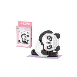 LZ-8802 SPORCU PANDA 380 PARÇA BLOCK OYUNCAK