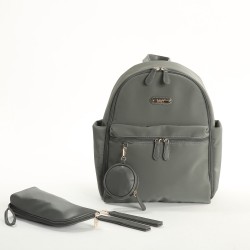 Diamond Anne Bebek Bakım Sırt Çantası 7345 Gri