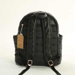 Puff Anne Bebek Bakım Sırt Çantası 7335 Siyah