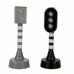 Maxx Wheels Sesli ve Işıklı Trafik Işık Seti