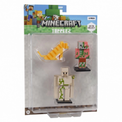 Minecraft 3D Figür Toppeez 3'lü Set