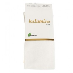 Mirabel Kız Bambu Külotlu Çorap K30207 Krem