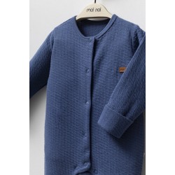 Moi Noi Şapkalı Tulum MNB1251 Navy Blue