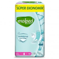 Molped Extra Hijyen Uzun Ped Süper Eko 18 Adet