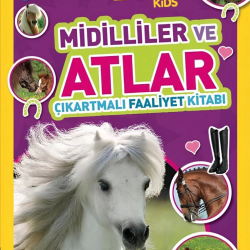 National Geographic Kids Midilliler ve Atlar Çıkartmalı Faaliyet Kitabı