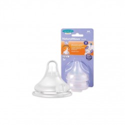 Natural Wave Biberon Emziği Orta Akış 2Li
