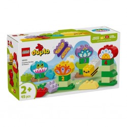 10444  Duplo Yaratıcı Bahçe ve Çiçekler 45 parça +2 yaş