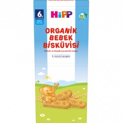 Organik Bebek Bisküvisi 180 Gr
