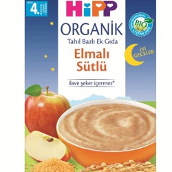 Organik İyi Geceler Elmalı Sütlü Tahıl Bazlı Ek Gıda 250 Gr