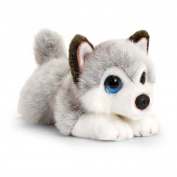 Peluş Köpek Husky 25 cm