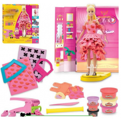 Play-Doh Barbie Tasarım Moda Show