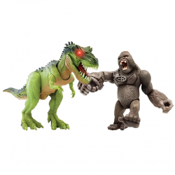 NessiWorldl Clash Gorilla vs T-rex Sesli Işıklı Oyun Seti NessiWorldl Clash Gorilla vs T-rex Sesli Işıklı Oyun Seti
